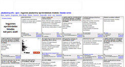 Desktop Screenshot of jaszbereny.info